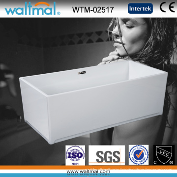 Luxury High Quality Cool Rectangle Freestanding Bath Tub (WTM-02517)